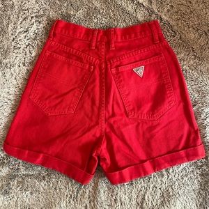 RARE VINTAGE GUESS HIGH WAISTED SHORTS